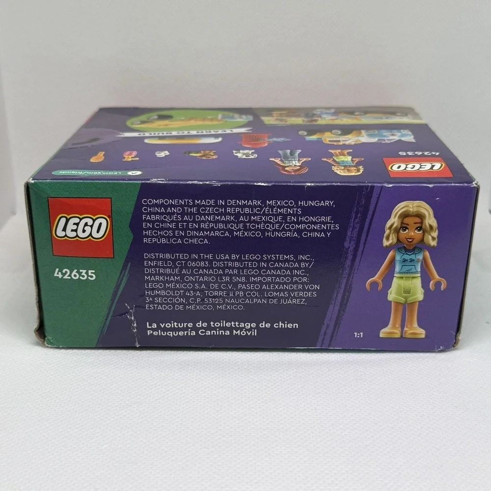 NEW LEGO Friends Dog-Grooming Car 42635 Set Paisley Nova 60 Pcs 2024